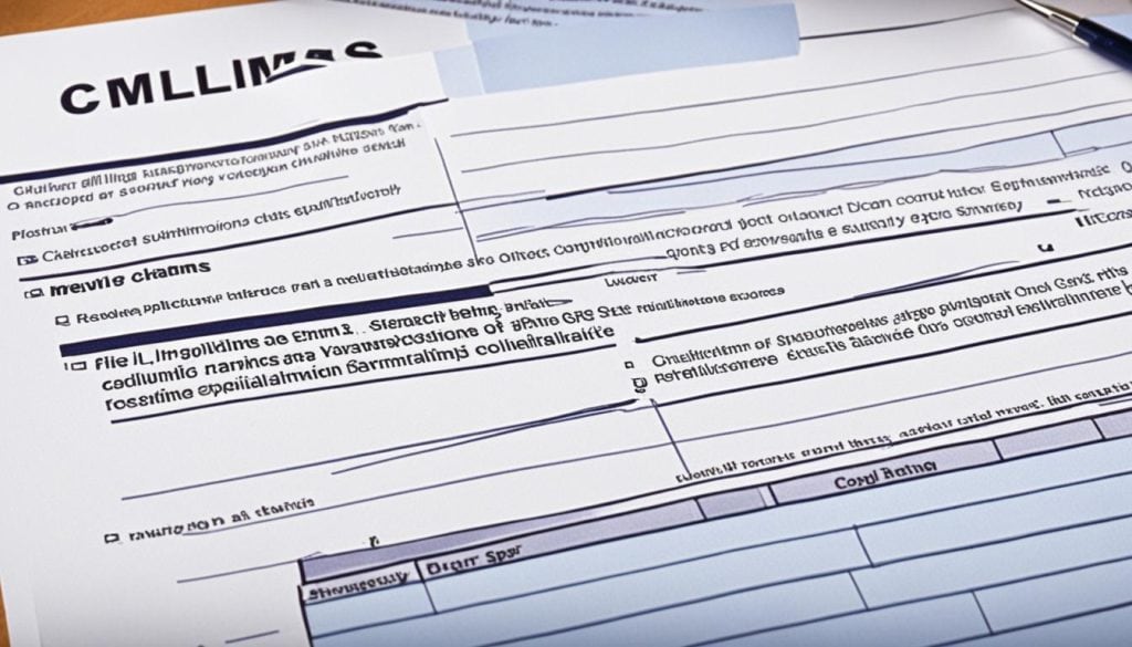 claim filing process