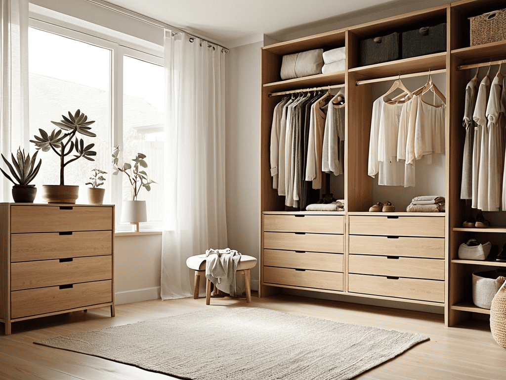 Decluttering Justice for closets