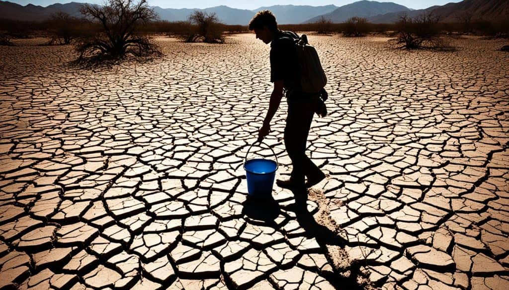 climate change water scarcity