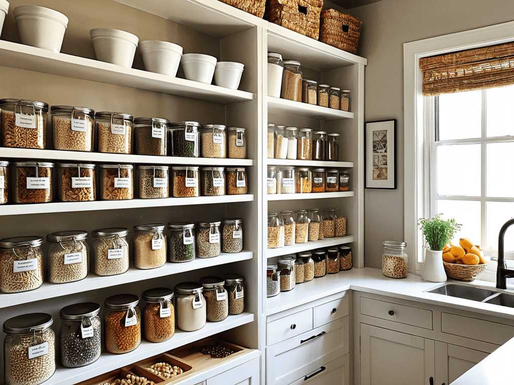 how to organize your kitchen pantry