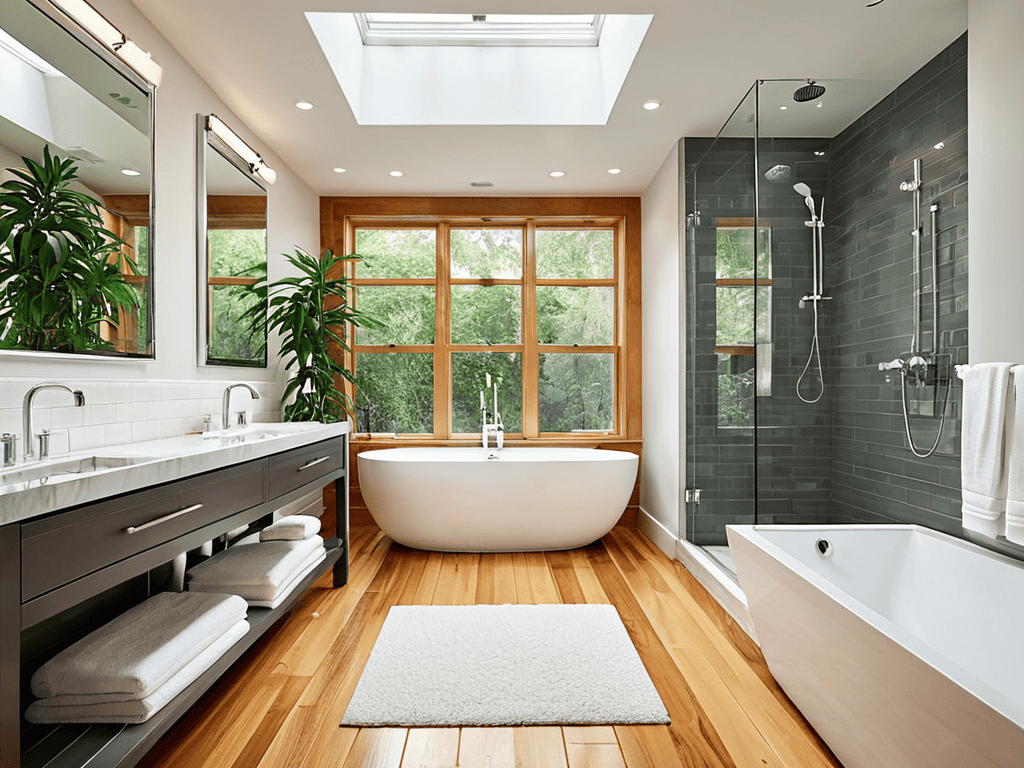 Bathroom remodel modern design