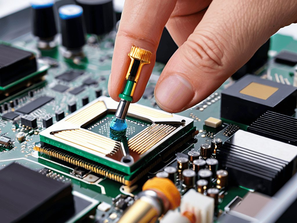 Applying Liquid Metal Thermal Paste