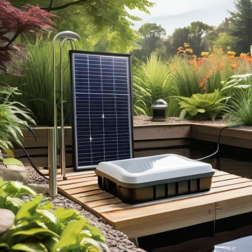 Ensuring Off Grid Water Circulation System With Energyefficient Aeration