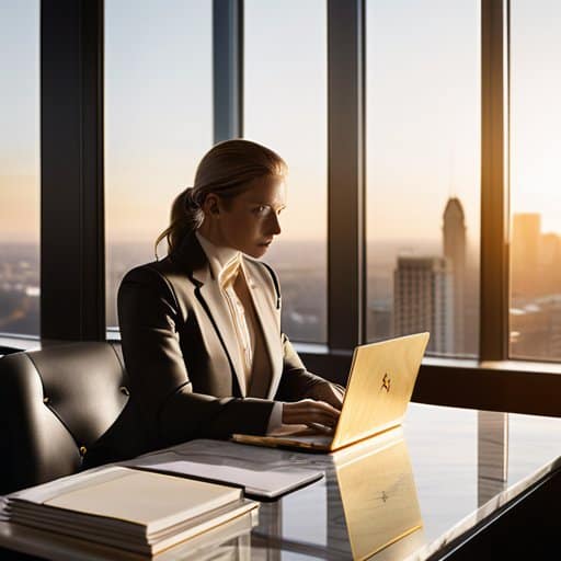 High-ticket freelance consulting luxury guide illustration