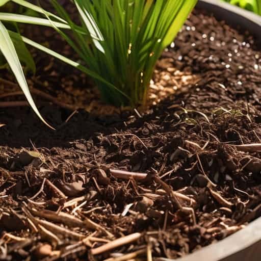 Installing a greywater mulch basin.