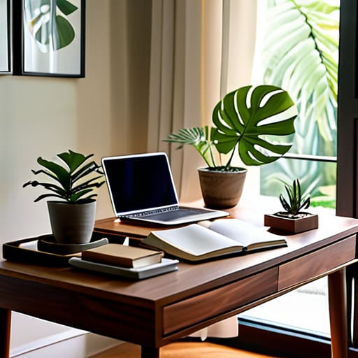 How to organize a productive home office.
