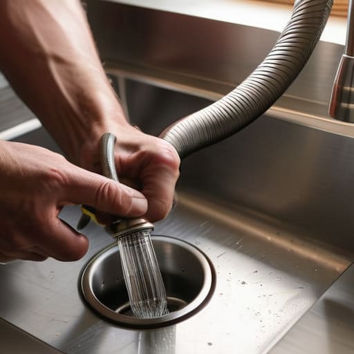 How to unblock a slow-draining sink guide.