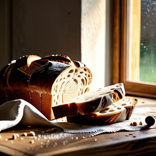 Beginner guide to sourdough bread baking book.