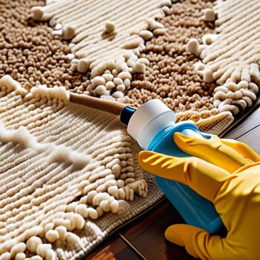Guide on how to remove stains from carpet.